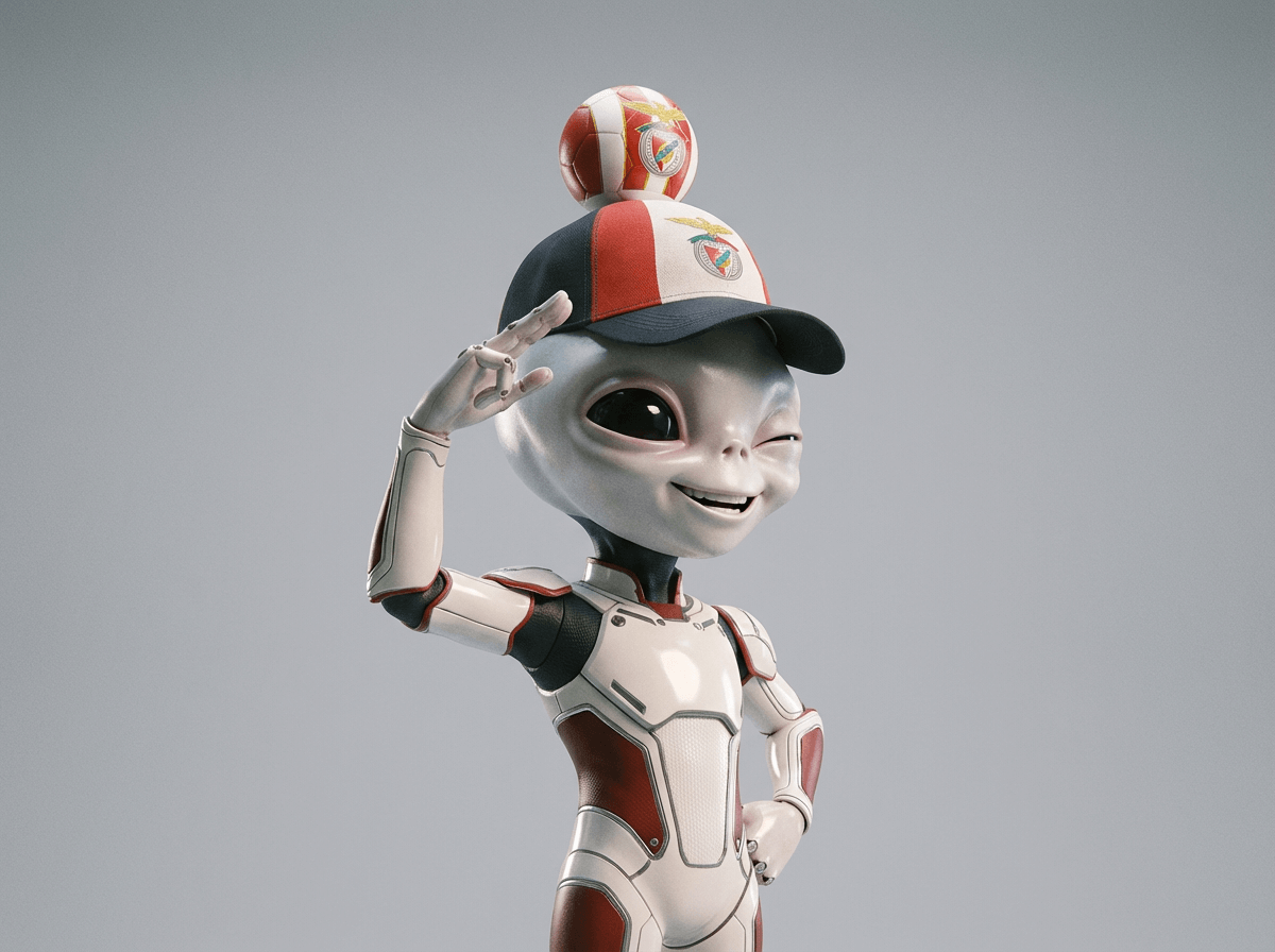 Designed for Benfica fans. Approved by the universe.